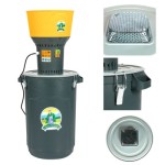 Poza Moara electrica pentru cereale Micul Fermier GF-2453 1.3kW, cu galeata plastic 60L. Poza 41013