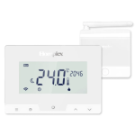 Poza Termostat ambient Homplex 19 WI-FI ALB programabil, fara fir, cu control vocal Google Assistant si Alexa. Poza 29727