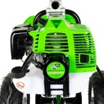 Poza Motocoasa pe benzina cu roti Micul Fermier MF-MC1025-G01, 2.5CP, 52 CC cu 3 accesorii si pornire rapida. Poza 42286