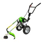 Motocoasa pe benzina cu roti Micul Fermier MF-MC1025-G01, 2.5CP, 52 CC cu 3 accesorii si pornire rapida