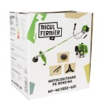 Poza Motocositoare Micul Fermier MF-MC1002-G01, 1.9CP, 43CC, motor benzina 2T, pornire rapida, 3 accesorii, tija 28mm. Poza 42427