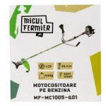Poza Motocositoare Micul Fermier MF-MC1005-G01, 1CP, 25.4CC, motor benzina 2T, pornire rapida, 3 accesorii, tija 26mm. Poza 42439