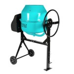 Poza Betoniera Detoolz DZ-C325, capacitate 140 litri, putere 850W, coroana fonta, cu roti. Poza 42533