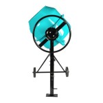 Poza Betoniera Detoolz DZ-C325, capacitate 140 litri, putere 850W, coroana fonta, cu roti. Poza 42542