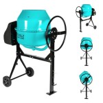 Poza Betoniera Detoolz DZ-C326, capacitate 160 litri, putere 1000W, coroana fonta, cu roti. Poza 42549