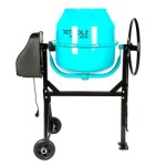 Betoniera Detoolz DZ-C325-G02, capacitate 140 litri, putere 850W, coroana fonta, cu roti