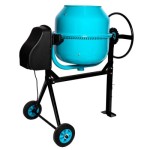 Poza Betoniera Detoolz DZ-C326-G02, capacitate 160 litri, putere 1000W, coroana fonta, cu roti. Poza 42588