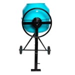 Poza Betoniera Detoolz DZ-C326-G02, capacitate 160 litri, putere 1000W, coroana fonta, cu roti. Poza 42593
