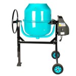 Betoniera Detoolz, capacitate 200 litri, putere 1200W, coroana fonta, cu roti