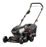 Poza Masina tuns gazon acumulatori 40V Redback E142C , latime taiere 420mm, colector 40L, reglaj central, solo. Poza 43039