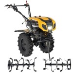 Poza Motocultor ProGARDEN Campo 1844 18CP, 3+1 trepte, 2+2+1 freze, diferential, roti 6.00-12, benzina, EU V. Poza 43058