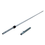Maner telescopic nivelator beton Masalta H076, extensie 2.4 - 4.8m