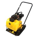 Placa compactoare usoara Masalta MS100-2, motor Loncin G200F, benzina, pentru soluri granulare si pietris