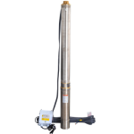Pompa submersibila 1.25'' ProGARDEN 4PS6131, 1500 W, 100L/min, 131m, 18 etaje, apa curata