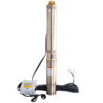 Pompa submersibila 1.25'' ProGARDEN 4PS658, 550 W, 100L/min, 58m, 8 etaje, apa curata