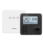 Termostat ambient Auraton Libra SET, fara fir, programabil, negru