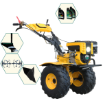Pachet ProGARDEN Campo 873 Alpine motocultor 7CP + Plug simplu + Plug bilonat/rarita + 3L Ulei