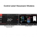 Poza Centrala termica cu afisaj digital color 7" Viessmann Vitodens 200-W 25 kW