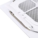 Poza Deflector aer conditionat tip caseta DOX ACD-C extensibil, reglabil, compatibil universal, 75,5–93 x75,5-93 cm, alb. Poza 44130