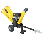 Tocator crengi ProGARDEN TB100EN, motor benzina 15 CP, diametru maxim taiere 120 mm, cu carlig de remorcare, pornire electrica