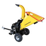 Poza Tocator crengi ProGARDEN TB120EN, motor benzina 15 CP, diametru maxim taiere 120 mm, cu carlig de remorcare, pornire electrica. Poza 44089