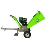 Poza Tocator crengi Micul Fermier MF-MO1009-S001-G01, motor benzina 15 CP, diametru maxim taiere 120mm, cu carlig de remorcare, pentru rumegus. Poza 43901