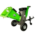 Poza Tocator crengi Micul Fermier MF-MO1010-S001-G01, motor benzina 15 CP, diametru maxim taiere 150 mm, cu carlig de remorcare, pentru rumegus. Poza 43910