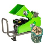Poza Tocator crengi Micul Fermier MF-MO1008-S001-G01, motor benzina 7 CP, diametru maxim taiere 80 mm, pentru brichete. Poza 43961
