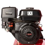 Poza Tocator crengi Micul Fermier GF-0089, motor benzina 6.5 CP, diametru maxim taiere 76 mm, pentru rumegus. Poza 44005