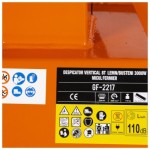 Poza Despicator lemne/busteni Micul Fermier GF-2217, motor electric, putere, 3 kW, diametru maxim 40 mm. Poza 44056