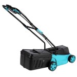 Poza Masina de tuns gazon Detoolz DZ-SE228, 18V, latime de taiere 32cm, colector 20L. Poza 44344