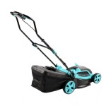 Poza Masina de tuns gazon Detoolz DZ-SE229, doua porturi 18V, latime de taiere 38cm, colector 36L. Poza 44350