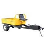 Remorca cu tractiune 500kg ProGARDEN Alpine RM500T, 1 osie, prindere bolt pentru motocultor, roti 19x7-8