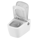 Poza Set Vas ceramic pentru WC, TECEneo, apa calda si rece cu capac SLIM, cu functie de bideu integrata. Poza 44865
