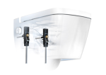 Poza Vas WC cu functie de bideu Tece TECEone 9700216, evacuare orizontala, montaj suspendat, 54 x 40 x 35 cm. Poza 44881