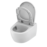 Poza Set TECEloft, vas ceramic de WC cu spalare ciclon, rimless + capac soft-close. Poza 44917