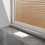 Poza Clapeta actionare rezervor WC incastrat, TECE Now 9240400, alb lucios, 22 x 15 x 0.5 cm. Poza 44709