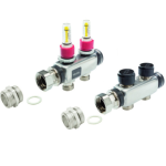 Set extindere TECEfloor 77310022, pentru extindere distribuitor incalzire pardoseala, 2 cai, 1