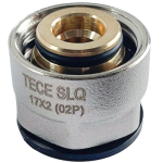 Conexiune Tece Eurocon 77211700, pentru incalzire in pardoseala cu agent termic, alama, 17 x 2 mm, 3/4"