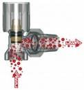 Poza Circulatie robinet calorifer tur cu filet exterior Luxor Easy RS 112/A 3/4 x EK