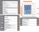Poza Meniu cronotermostat neprogramabil cu montaj in doza SALUS VS30W